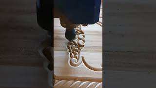 Door design beautiful wood art carving shorts cncbeddesign [upl. by Anaid]