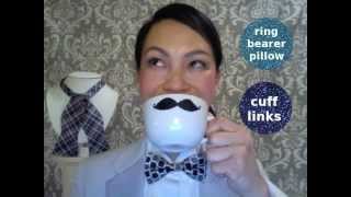 JEREMY How to make a diy quotnotiequot bow tie [upl. by Kelda]