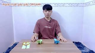 DRAGON is a legendary animal Lets fold the DRAGON with blue paper Part 3 [upl. by Ahtan]