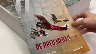 Eduard Fokker D VII 148 part 1 WOODEN TEXTURES [upl. by Janka313]