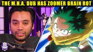 My Hero Academias Dub Now Has Zoomer Brainrot Slang [upl. by Koblick]