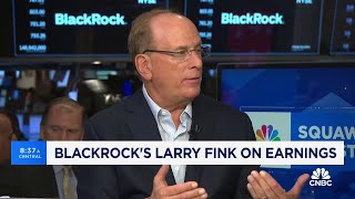 BlackRock CEO Larry Fink AI cant happen without a huge investment in infrastructure [upl. by Auston]