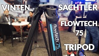 Vinten Sachtler FlowTech 75 Tripod [upl. by Leryt]