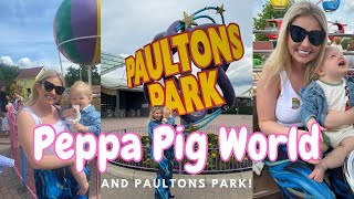 PEPPA PIG WORLD  PAULTONS PARK  Family Day Out  Amy Hart [upl. by Halyak]