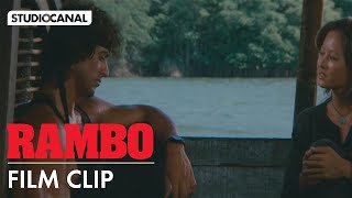 RAMBO FIRST BLOOD PART II  Rambo and Co Scene  Sylvester Stallone Clip [upl. by Eelac]