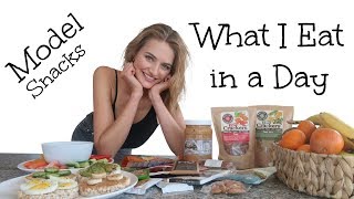 What I Eat In A Day As A Model  SNACK EDITION  Sanne Vloet [upl. by Osbert888]