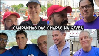 COMO É A CAMPANHA DAS CHAPAS QUE CONCORREM A ELEIÇÃO DO FLAMENGO NA GÁVEA [upl. by Ydassac]