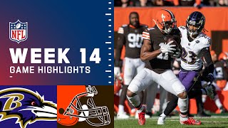 Ravens vs Browns Week 14 Highlights  NFL 2021 [upl. by Enitsud]