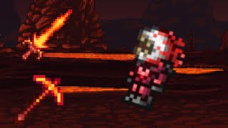 ALL THE REQUIRED HELLSTONE ITEMS Terraria Calamity Mod 31 [upl. by Zulaledairam]