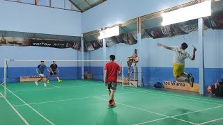 FULL SMASHH SAMPAI RUBBER SET RYANIQHSAL VS ANDI BADUATO IBRA badminton indonesia viral [upl. by Airbmak162]