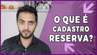 Noções de Licitação 13  O que é Cadastro Reserva [upl. by Seedman907]