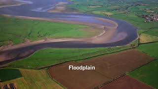 Development of floodplains terraces and levees [upl. by Neela]