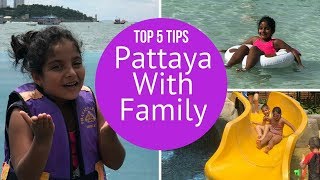 Pattaya with Kids  Pattaya Thailand  Top things to do with kids [upl. by Gifferd798]