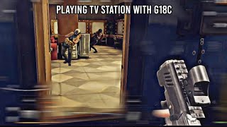 PLAYING TV STATION WITH G18C  ARENA BREAKOUT [upl. by Ynahteb284]