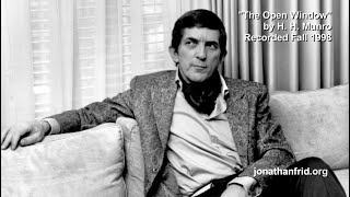 Jonathan Frid reads quotThe Open Windowquot by Saki HH Munro [upl. by Aspia]