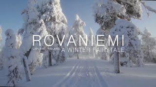 Winter amp Christmas Santa Claus hometown Rovaniemi Lapland Finland video for families Arctic Circle [upl. by Skoorb138]