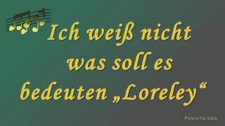 Peters Liederbox  Ich weiß nicht was soll es bedeuten Loreley [upl. by Ahsym]