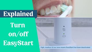 How to turn onoff Sonicare EasyStart [upl. by Assenal]