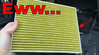 How To Replace Cabin Air Filter On MachE [upl. by Karilynn]