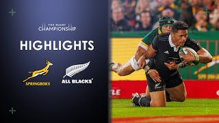 HIGHLIGHTS  South Africa v All Blacks  Johannesburg 2024 [upl. by Ydnec33]