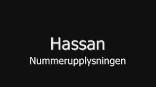 Hassan  Nummerupplysningen [upl. by Fletch]