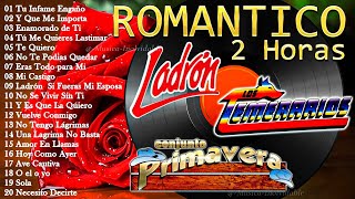 LOS TEMERARIOS GRUPO BRYNDIS LOS ACOSTA GRUPO LADRÓN SUS MEJORES ÉXITOS ROMANTICOS  1 HORA MIX [upl. by Farny]