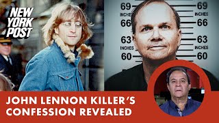 Mark David Chapman’s deranged confession John Lennon’s final words revealed 43 years after murder [upl. by Punke]