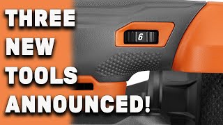 Ridgid Tool Drops three new power tools two are the smallests in the industry [upl. by Canale]