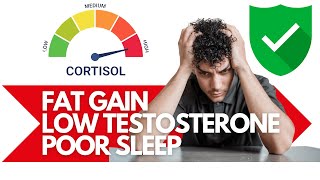 REDUCE CORTISOL in 30 DAYS with These 7 Simple Hacks cortisol testosterone stressrelief hormones [upl. by Theadora]