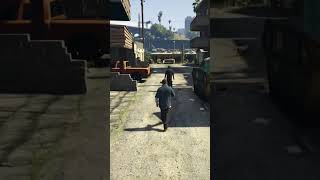 GTA 5 Franklin amp Lamar Gunfight  Opening Garage in Repossession Mission Part 2 [upl. by Jany]