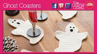 How to Make the Crochet Ghost Coasters [upl. by Hume9]