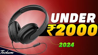 Best Wired Headphones Under 2000 2024⚡ Top Picks⚡ Top 5 Best Gaming Headphones Under 2000 [upl. by Armando]