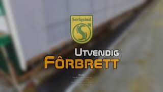 Serigstad Utvendig fôrbrett [upl. by Auqinot]