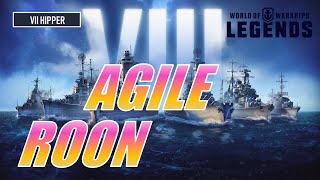 Agile Roon World of Warships Legends [upl. by Rehtse]