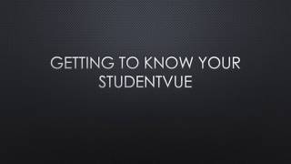 How do I use my StudentVUE [upl. by Akimet]