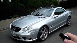 mods4cars SmartTOP for MercedesBenz SL  operate the top with your remote amp while driving [upl. by Shoifet]