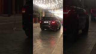 🔊🔊🔊 RANGE ROVER SPORT SVR 50 V8 SUPERCHARGED DUBAI LA MER BEACH youtubeshorts rangeroversport v8 [upl. by Ettevets847]