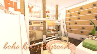 Bloxburg boho kids playroom for favexave [upl. by Trisa]