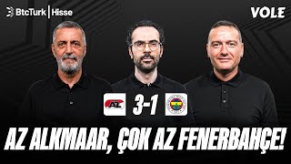 AZ AlkmaarFenerbahçe Maç Sonu  Abdülkerim Durmaz Serkan Akkoyun Emek Ege  AVRUPA YOLU [upl. by Esnohpla]