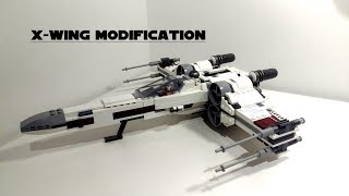 Lego Star Wars Xwing 75218 MODIFICATION [upl. by Hart]