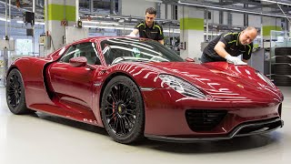 Porsche 918 Spyder Production [upl. by Stimson]