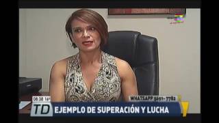 Brenda Coloma ejemplo de superación y lucha [upl. by Rentschler]