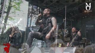 AGATHODAIMON  Tongue Of Thorns live  Chronical Moshers Open Air 2022 [upl. by Ahsima]