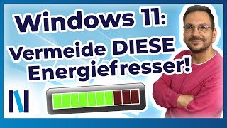 Windows 11 Diese Tipps helfen den Stromverbrauch von Deinem Laptop zu reduzieren [upl. by Elleina]