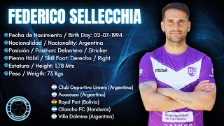 Federico Sellechia 7  Delantero  Striker  Villa Dalmine 2024 [upl. by Brott]