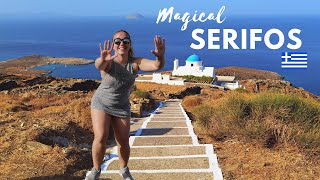 Trip to Serifos island  Exploring island  Panagia Skopiani⛪ 🇬🇷 [upl. by Maroney]