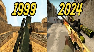 Evolution of Counter Strike Games 19992024 [upl. by Murat273]