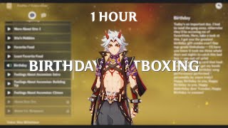 1 HOUR Arataki Itto Beatboxing Birthday  Genshin Impact [upl. by Anauqahs]