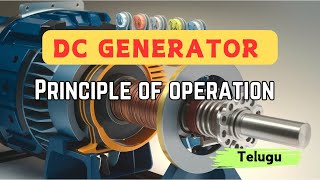 DC generator working principle electrical engineering [upl. by Pepita]