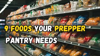 Survival Essentials The Only 9 Items Your Prepper Pantry Needs [upl. by Litta831]